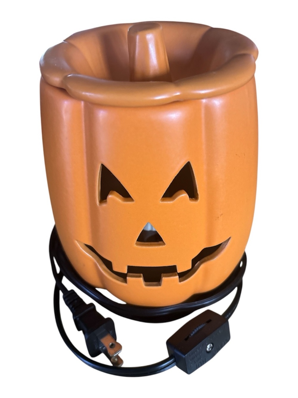 Pumpkin electric wax warmer